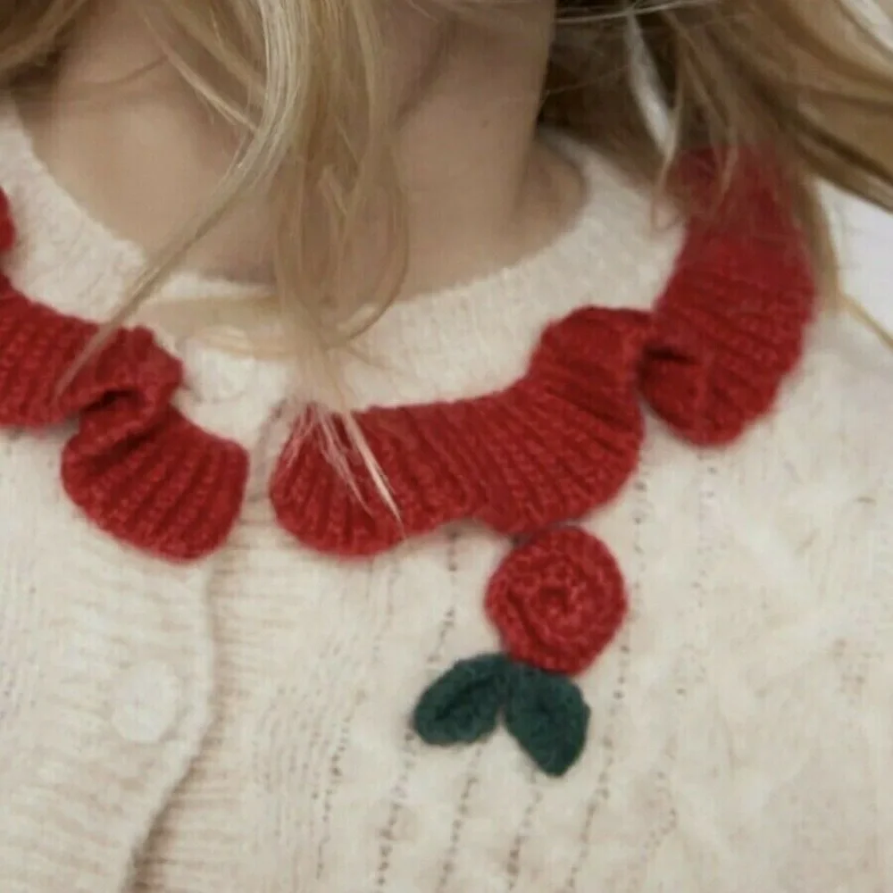 ZARA LIMITED EDITION Floral Knit Wool Blend Cardigan Size S - Picture 5 of 5